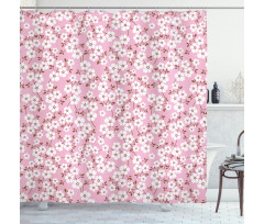 Cheery Blooms Shower Curtain