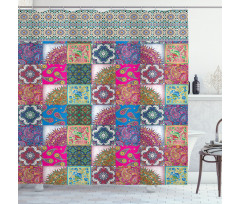 Middle Eastern Paisleys Shower Curtain