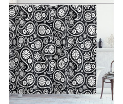 Paisley Art Shower Curtain