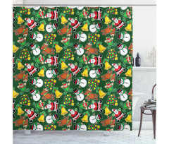 Vivid Joyous Shower Curtain