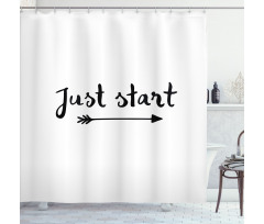 Life Advice Wisdom Shower Curtain