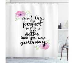 Inspiration Boost Shower Curtain