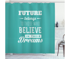 Hipster Advice Shower Curtain