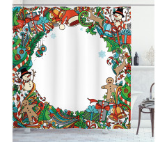 Holiday Shower Curtain