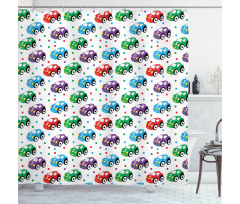 Kids Toys for Play Time Shower Curtain