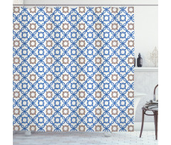 Delft Blue Shower Curtain
