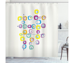 Cool and Crazy Art Shower Curtain