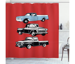 Inner City Transportation Shower Curtain