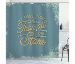 Vintage Grunge Shower Curtain