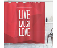 Motivation Boost Shower Curtain