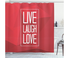 Motivation Boost Shower Curtain