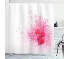 Floral Arrangement Romance Shower Curtain