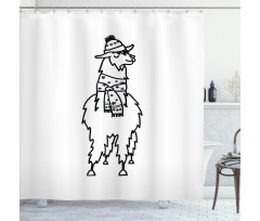 South American Animal Shower Curtain