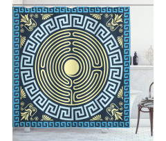 Labyrinth Shower Curtain