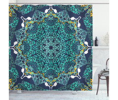 Ottoman Motif Shower Curtain