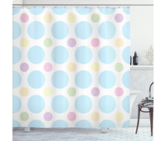 Children Themed Circular Shower Curtain