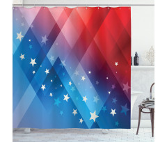 Diamond Rhombuses Shower Curtain