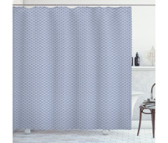 Art Deco Scales Boho Shower Curtain
