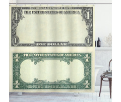 Dollar Buck Shower Curtain
