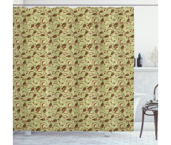 Paisley of Middle East Shower Curtain