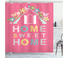 Floral Retro Shower Curtain