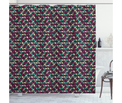 Bohemian Influences Shower Curtain