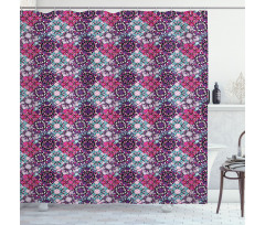 Funky Graffiti Art Shower Curtain