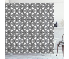 Geometric Shape Shower Curtain