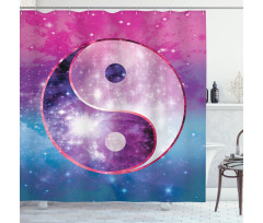 Stains Backdrop Shower Curtain