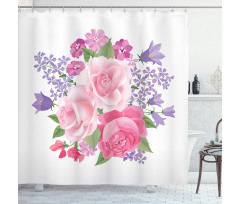 Bridal Bouquet Shower Curtain