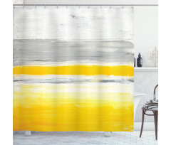 Watercolor Art Design Shower Curtain