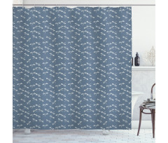 Japanese Style Nature Shower Curtain