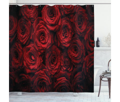 Drops of Blooming Bouquet Shower Curtain