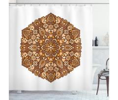 Ornate Mandala Shower Curtain