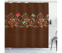 Valentines Day Design Shower Curtain