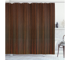 Wooden Floor Design Shower Curtain