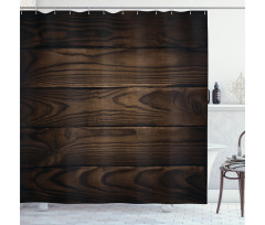 Vintage Hardwood Shower Curtain