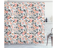 Flowering Field Shower Curtain