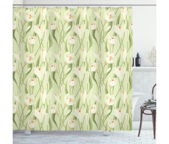 Spring Flora Bouquet Shower Curtain