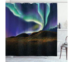 Meadows in the Night Shower Curtain