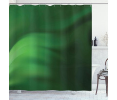 Green Ombre Effect Shower Curtain