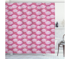 Folklore Flowers Shower Curtain