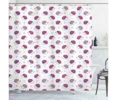 Daisies Watercolors Shower Curtain