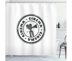 Camera and Cinema Shower Curtain