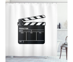 Film and Video Industry Shower Curtain