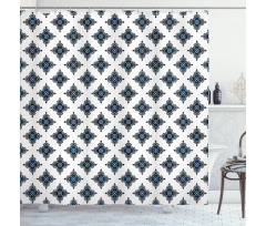 Royal Baroque Motifs Shower Curtain