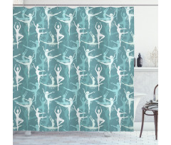 Ballerinas Dancing Art Shower Curtain