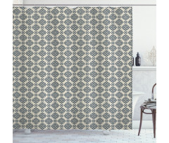 Timeless Eastern Ornate Shower Curtain