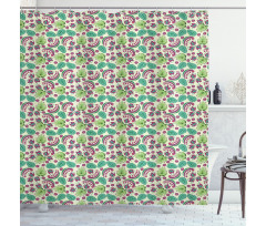 Traditional Motifs Shower Curtain