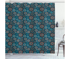 Summer Illustration Shower Curtain